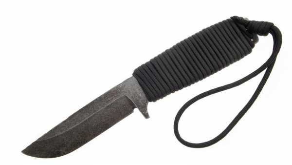 Sacki Outdoor-Messer 3.0 Paracord schwarz mit Kydexscheide