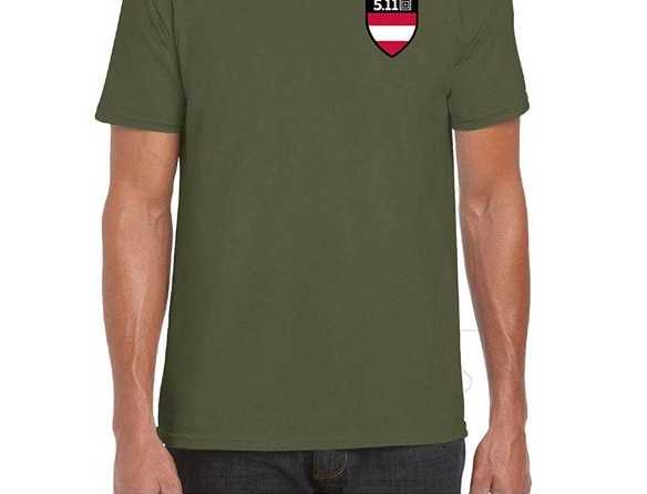 5.11 Shield T-Shirt Austria oliv-grün