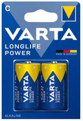 Varta Batterie Longlife Power - C / Baby 2 Stück