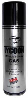 Tycoon Premiumgas für Feuerzeuge 250ml